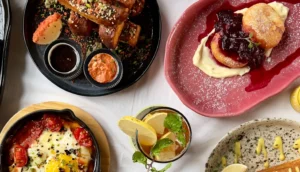 Exemple de charte graphique pour un restaurant, réalisée par une graphiste freelance à Lyon et Annecy